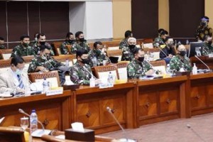 Panglima TNI Rapat Kerja Dengan Komisi I DPR RI